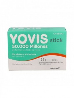 Yovis Stick 10 Sobres...