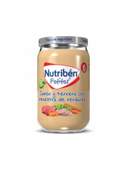 Nutribén Potitos Jamón y...