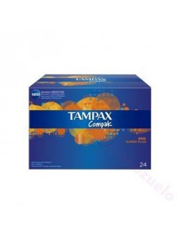 Tampax Compak Tampón 100%...