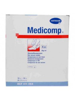 Medicomp Gasa Suave 10x10cm...