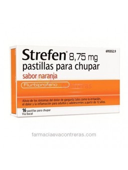 STREFEN 8,75 MG PASTILLAS...