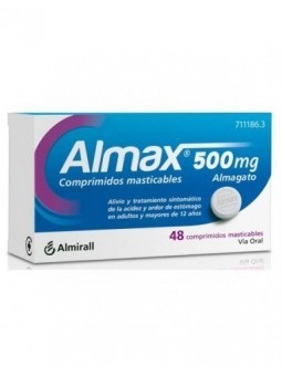 ALMAX 500 mg COMPRIMIDOS...