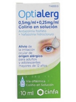 OPTIALERG 5 MG/ML + 0,25...