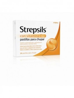 Strepsils con Vitamina C...