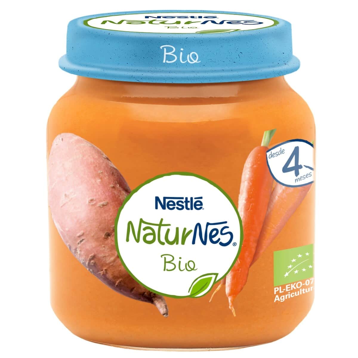Nestlé Naturnes Bio Zanahoria Boniato 125g